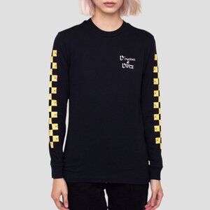 Vans X Van Gogh Long Sleeve Skull Tee